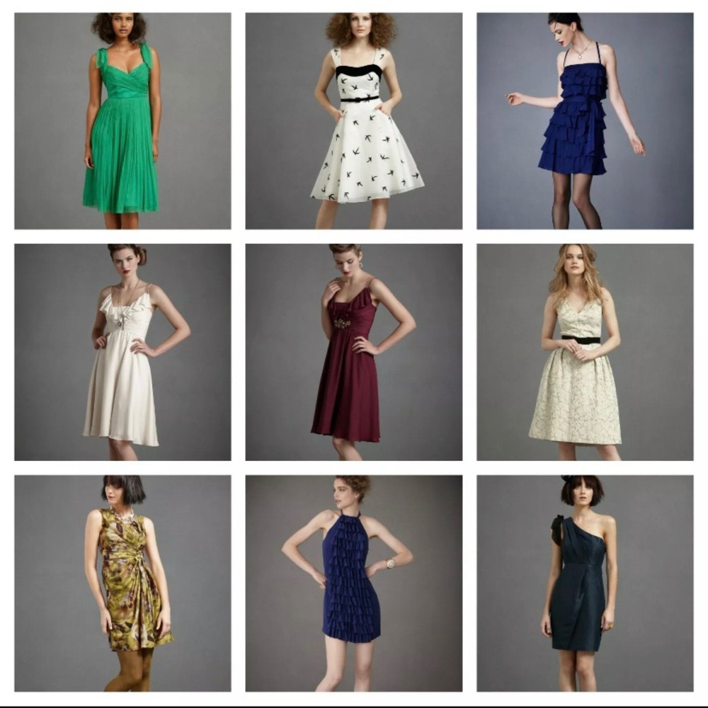 BHLDN Anthropologist 🌺 Live Show All dresses NWT coming soon sz 6